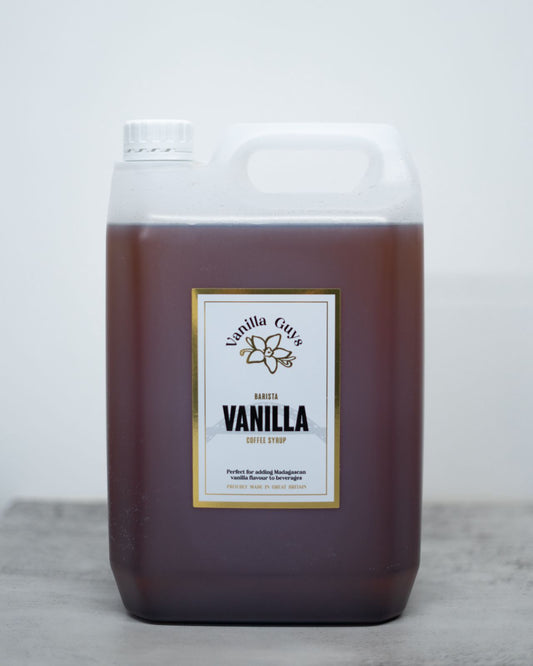 5 Litre Madagascan Vanilla Coffee Syrup